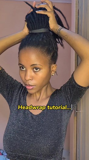 Headwrap Tutorial for Natural Hair: Locs, Pineapple Hairstyle, Afro & More!