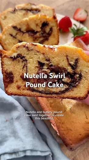 Nutella Swirl Pound Cake | Sally’s Baking
