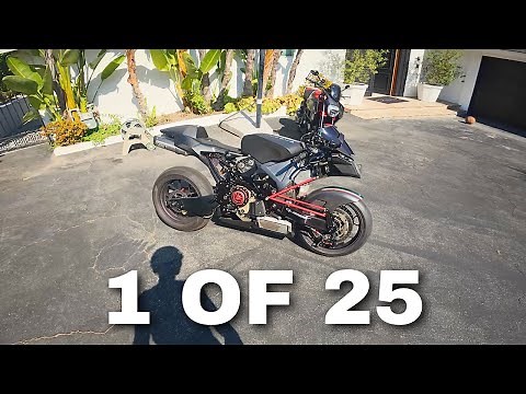 Riding The VYRUS Motorcycle