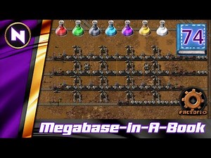 UPS Optimised Train-to-Train Plastic Operational | #74 | Factorio Megabase-In-A-Book Lets Play