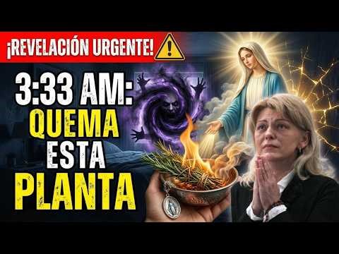 TODAY'S REVELATION: VIRGIN MARY WARNS—BURN THIS PLANT AT 3:33 AM AND SEE WHAT HAPPENS IN YOUR HOME