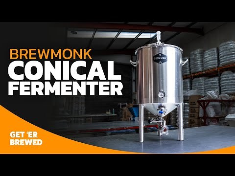 The Brew Monk Conical Fermenter 55 Litre from Geterbrewed