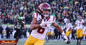 USC participation chart, formation breakdown from road loss at Oregon