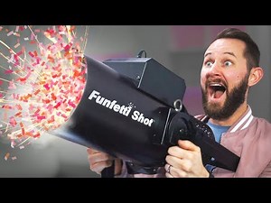 Confetti Cannon in the Office! | 10 Party Products
