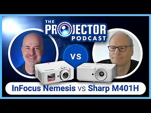Comparing the InFocus Nemesis II IN1028SL and Sharp XP-M401H-W