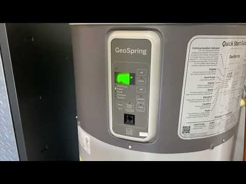 GE Geospring Hybrid Water Heater: How-To Disable Anode Rod Sensing