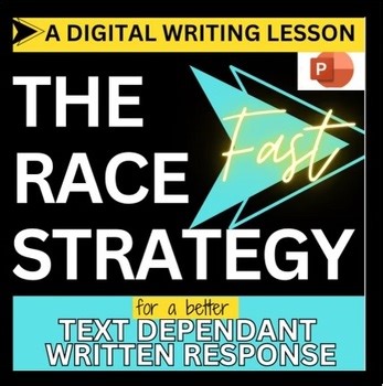 Constructed Response Writing Strategy | RACE FAST Method | PowerPoint-Grades 5-9