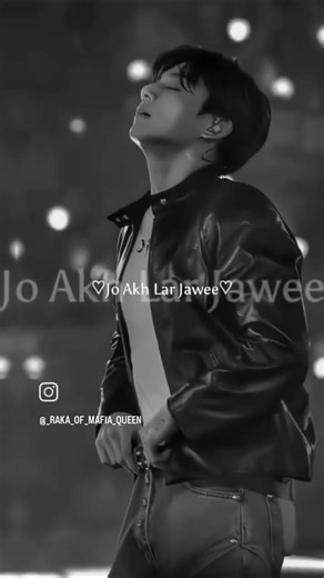Jo Akh lar jawee:)🖤
