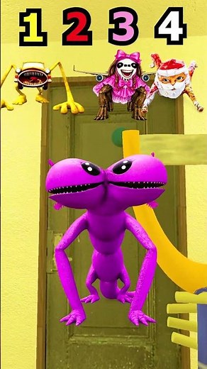 GUESS MONSTER CAR EATER AXOLOTL GOOGO GAGA BEHIND THE DOOR LIMINAL HOTEL Garry's Mod