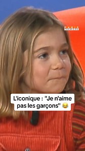 7.5M views · 142K reactions | "Tu es peut-être un peu gentil mais avec le sourire ça fait idiot." Cette jeune fille n'aime pas les garçons et elle le fait savoir !  Vous vous en rappelez ? "40 ans de bêtisiers : Le grand classement" | Paris Première | Facebook