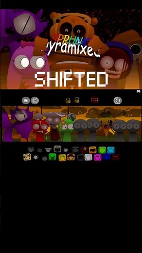 Sprunki Pyra mixed Shifted