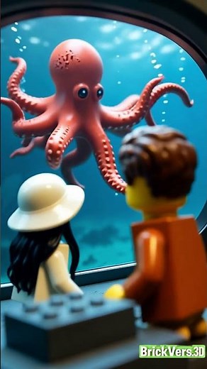 LEGO Deep Sea Adventure: Giant Squid Attack & Hidden Treasure! 🦑💰