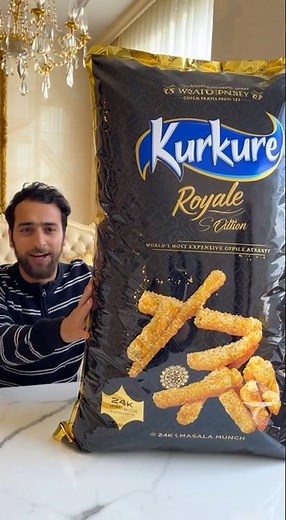 World’s expensive Kurkure Packet Vs Normal Packet #lays #chips #kurkure #trending