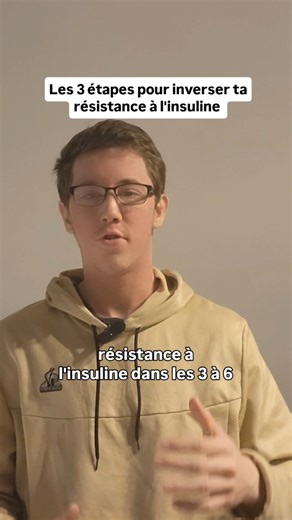 Thibaut Vagner | Coach Naturopathe Perte de poids | Comment inverser une résistance à l'insuline dans les 3 à 6 prochains mois | Instagram
