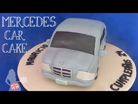 How To Make A MERCEDES CAR CAKE