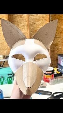 Canine mask DIY (Snout tutorial)