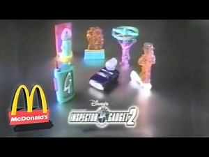 McDonalds COMMERCIAL 2000's "Inspector Gadget 2" Happy Meal