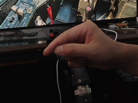 htcc手势追踪软件DCS实机演示