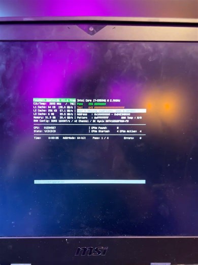 Test de la RAM avec memtest86 #informatique #pcsettings #gaming