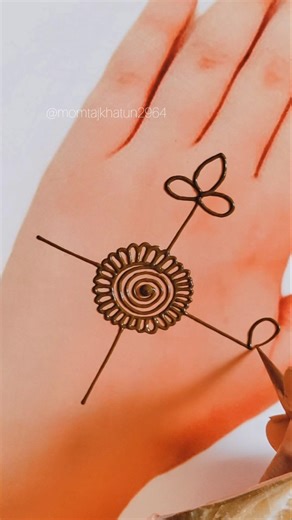 Arabic mehndi designs 2026✨ Latest mandala mehndi designs for back hand 🌸Eid mehndi designs #mehndi