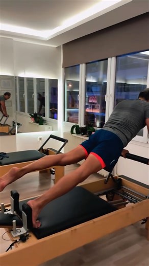 Mastering strength, flexibility, and control — all in one session. Who says Pilates isn’t for men? 😉 📸: @the.pilates.academy on Insta . . . See important safety info here: https://bit.ly/3TNYrYn | Balanced Body, Inc.
