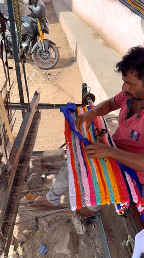 3.5M views · 13K reactions | Indiantraditional process of making mat from old clothes | Mr Nokha | Facebook