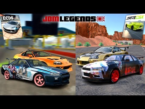JDM Cars! 🤯 | Extreme Car Driving Simulator vs DriveCSX Car Crash Simulator! 🔥