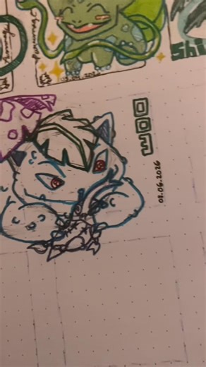 Drawing Every Single Pokémon Ever In My Archer & Olive Notebook Because It’s The 90’s Again For Me