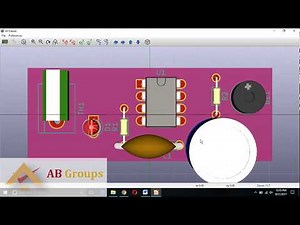 Fire Alarm || simple fire detector|| How to make fire alarm || Kicad PCB Design for Fire Alarm