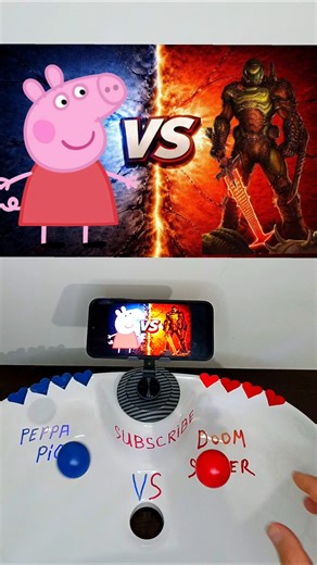 Cute vs DOOM 😳🔥 This battle gets insane!