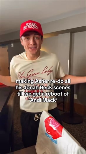 Joely Live on Instagram: "we had to #asherangel #asherangeledits #andimack #andimackedit #jonahbeck #disneychannel #sourcandy #funny #actor #shazam #shazamfuryofthegods"
