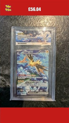 🌟 Big sale: Zapdos went for £56.04 📈 #shorts