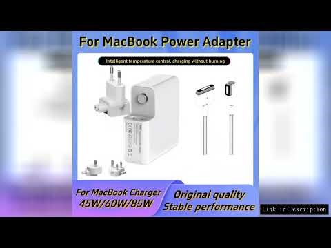 MacBook 45W 60W 85W Magsafe 1/2 Magnetic Charging for MacBook Air/Pro A1466 A1278 A1502 A1398 A1286