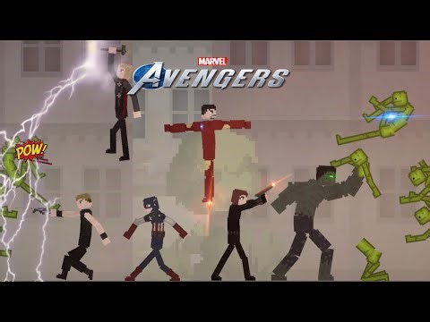 ULTIMATE Avengers Mod Pack| Melon Playground