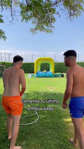 Playful Backyard Water Slide Adventure