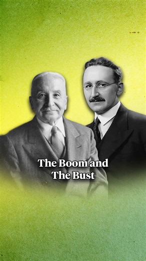 Why do prices rise? Why do economies crash? Economists Ludwig von Mises and Friedrich Hayek had a theory about government created– “Boom and Bust.” Ryan McMaken of the @Mises Institute breaks it down: #mises #hayek #economics #freemarket