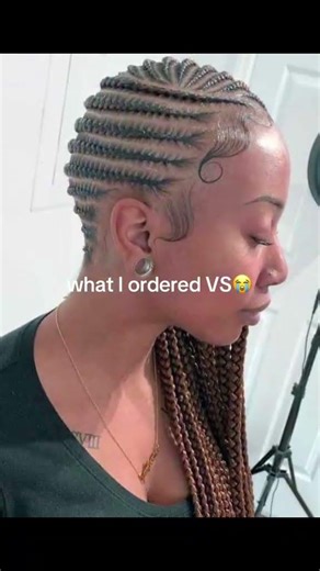 This is NOT what I asked for 😭 sage_x0524 #hairtok #fypシ゚ #hairstyle #braids #hairstyle #hair