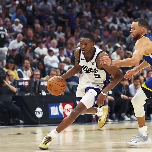 80K views · 1.1K reactions | For the next generation  De’Aaron Fox and Stephen Curry used their Under Armour Basketball shoes to celebrate their sons with the Reign Rose and Future Wolf Curry Brand colorways when they matched up in Sacramento! | NBA | Facebook