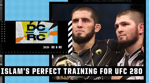 Islam Makhachev the ONLY one to take a round off Khabib Nurmagomedov?! | DC & RC | ESPN MMA