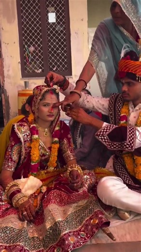 लाडा ने दुल्हन के माथे मांग भरी !! Kanaram Thali !! Suresh Bhandarej !! New Viral Short !! Short