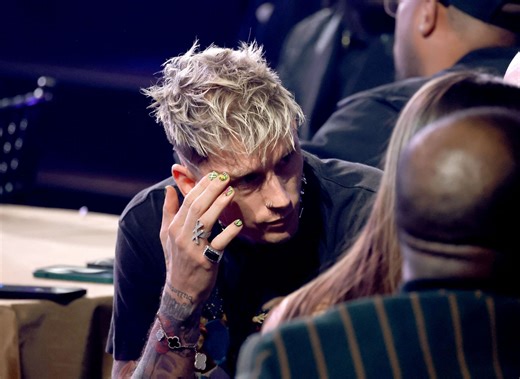 GRAMMY-nominated rapper Machine Gun Kelly headlines NASCAR's halftime show during Busch Light Clash at LA Memorial Coliseum