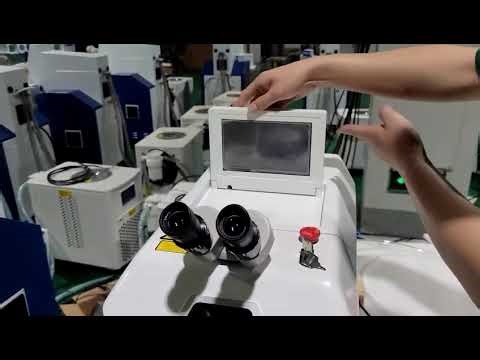 Jewelry laser welding machine installation tutorial