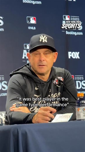 1.9K views · 38 reactions | Aaron Boone on Aaron Judge’s ‘special’ performance in Game 3 of the ALDS. | New York Post Sports | Facebook