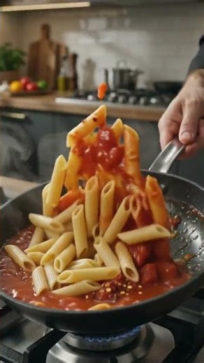 Authentic Penne all'Arrabbiata Recipe | Quick & Easy Spicy Italian Pasta 🍝