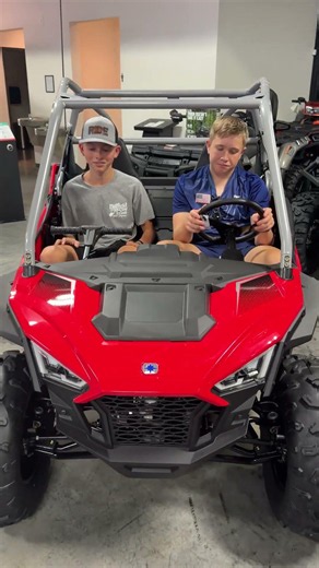 Polaris RZR 200 - Do Teenagers Fit In It? #ridgeriderstv #polarisrzr
