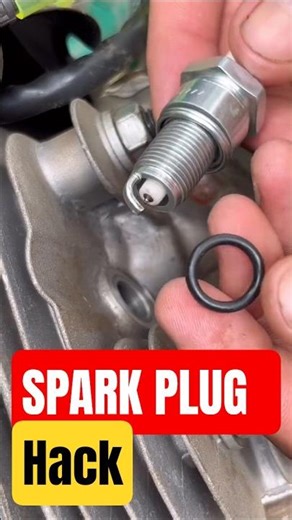 Spark plug trick #tips #tricks #sparkplug #hacks #shorts #shortsfeed #engine #mechanical #plug #yt