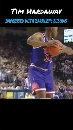 BARKLEY BULLYING? 😤 Sir Charles Swings Elbows, But Tim Hardaway’s Reaction Is PRICELESS! #funny