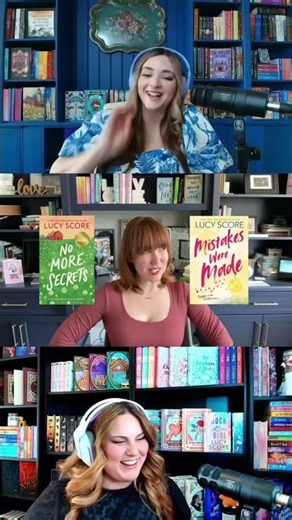 Lucy Score author interview is live now! #lucyscore #books #booktube #shorts