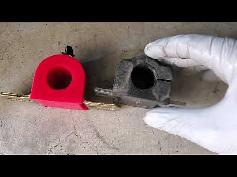 Mitsubishi outlander sport/asx front suspension noise - sway bar bushings replacement