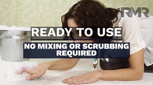 RMR-86 Instant Mold and Mildew Stain Remover Spray - Scrub Free Formula, 30 Fl Oz